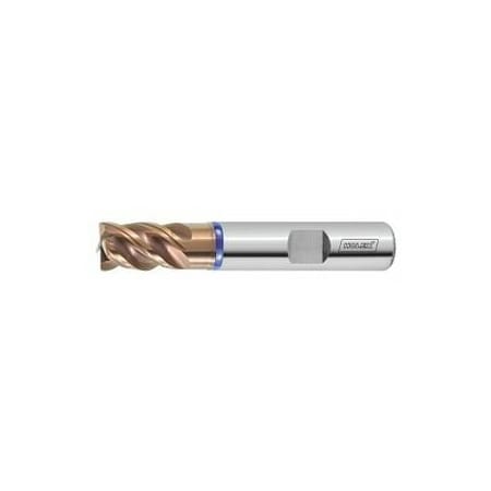 Holex Pro INOX Solid Carbide End Mill, for Stainless Steels, TiSiN Coated, 5 mm 202991 5